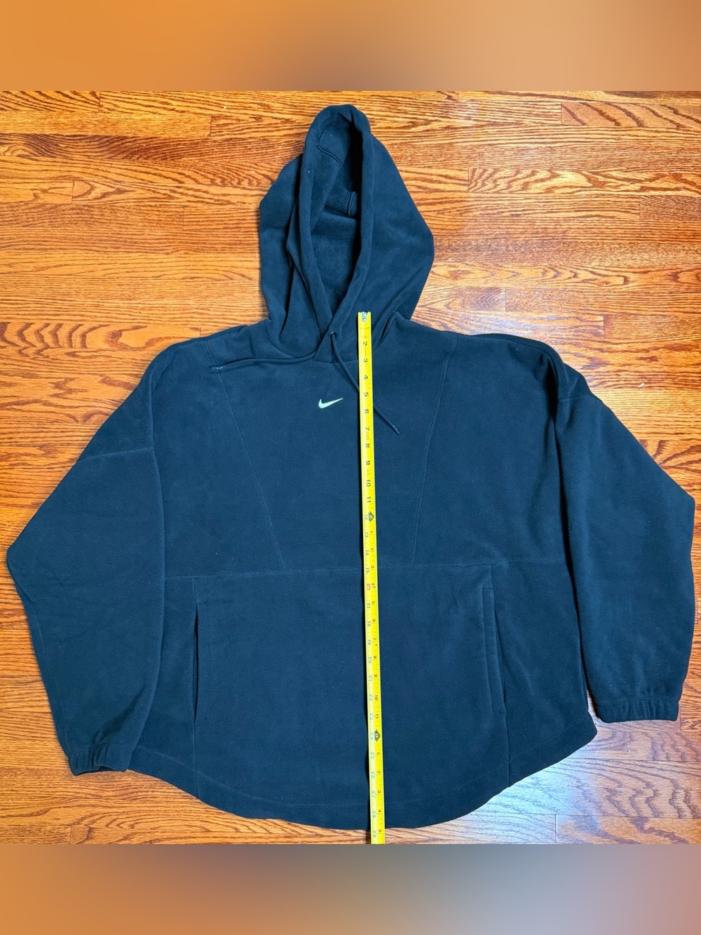Beautiful Cozy Nike Black Hooded Fleece Pullover Hoodie!!!